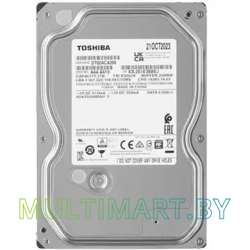 Жесткий диск Toshiba 2TB (DT02ACA200)